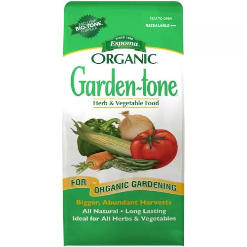 Espoma Organic Garden-Tone 3-4-4 Organic Fertilizer for Cool & Warm Season Vegetables and Herbs....