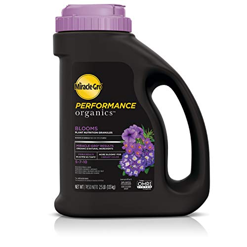 Miracle-Gro Performance Organics Blooms Plant Nutrition Granules - Plant Food with Natural & Organic...