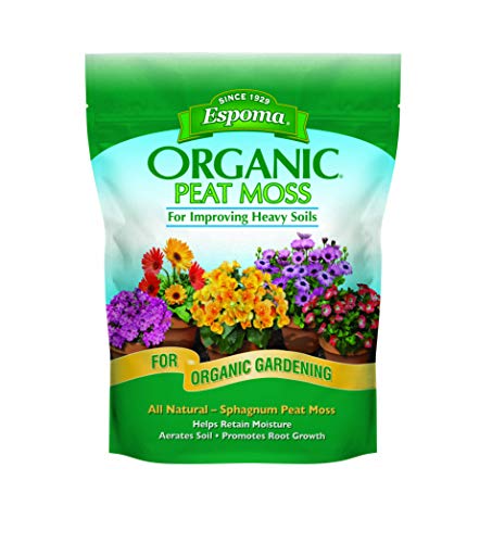 Espoma Organic Peat Moss; All-Natural Horticultural Grade Sphagnum Peat Moss Approved for Organic...