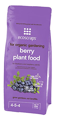 EcoScraps for Organic Gardening Berry Plant Food, 4 lbs