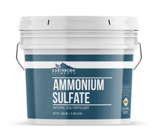 Earthborn Elements Ammonium Sulfate (1 Gallon), Soil Additive, Source of Nitrogen