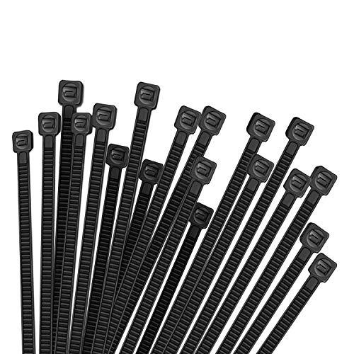 HMROPE 100pcs Cable Zip Ties Heavy Duty 12 Inch, Premium Plastic Wire Ties with 50 Pounds Tensile...