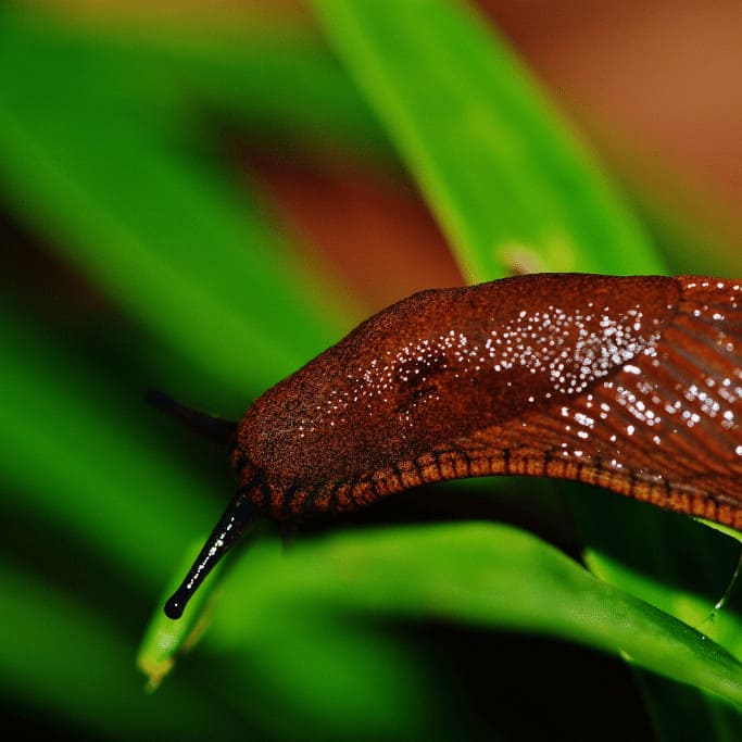 Slugs and snails will eat your cabbage leaves