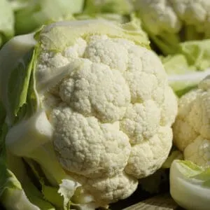 Cauliflower is a good choice to plant after strawberries