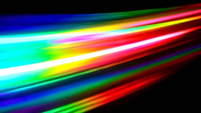 Light is actually made up of different colors with varying energy levels, with green having the highest energy