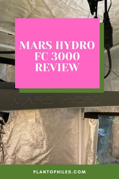 MARS HYDRO FC 3000 REVIEW
