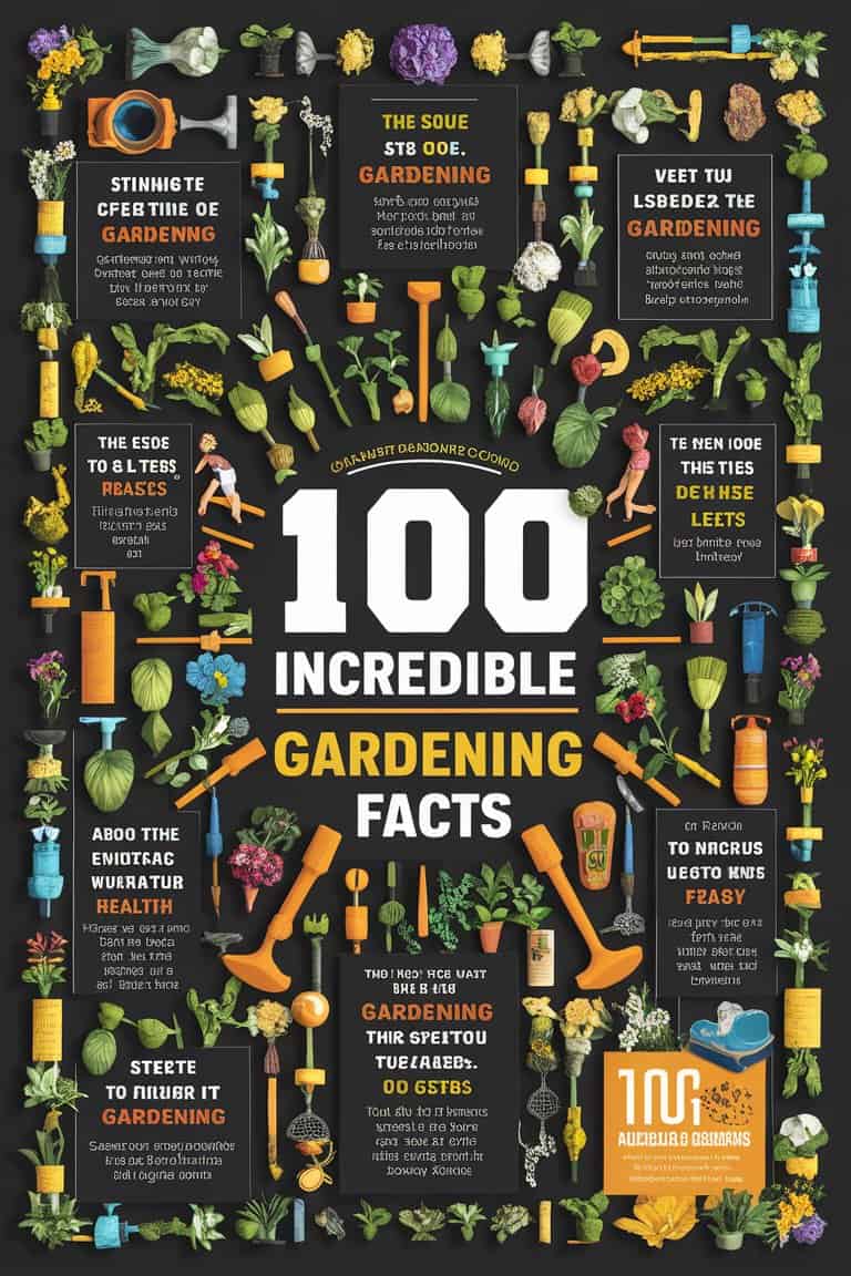 100 Incredible Gardening Facts