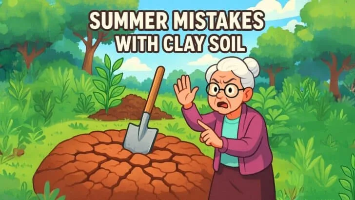 7 Summer Sins When Gardening in Clay Soil