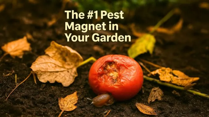 The One Garden Habit That Attracts Pests Like a Buffet
