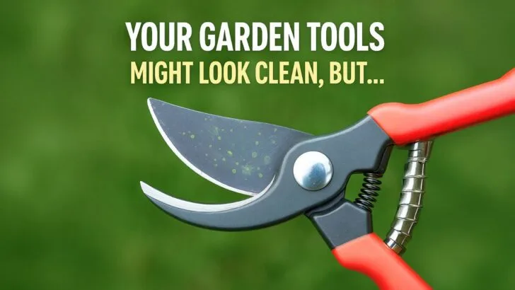 11 Things Lurking in Your Garden Tools That Hurt Plants