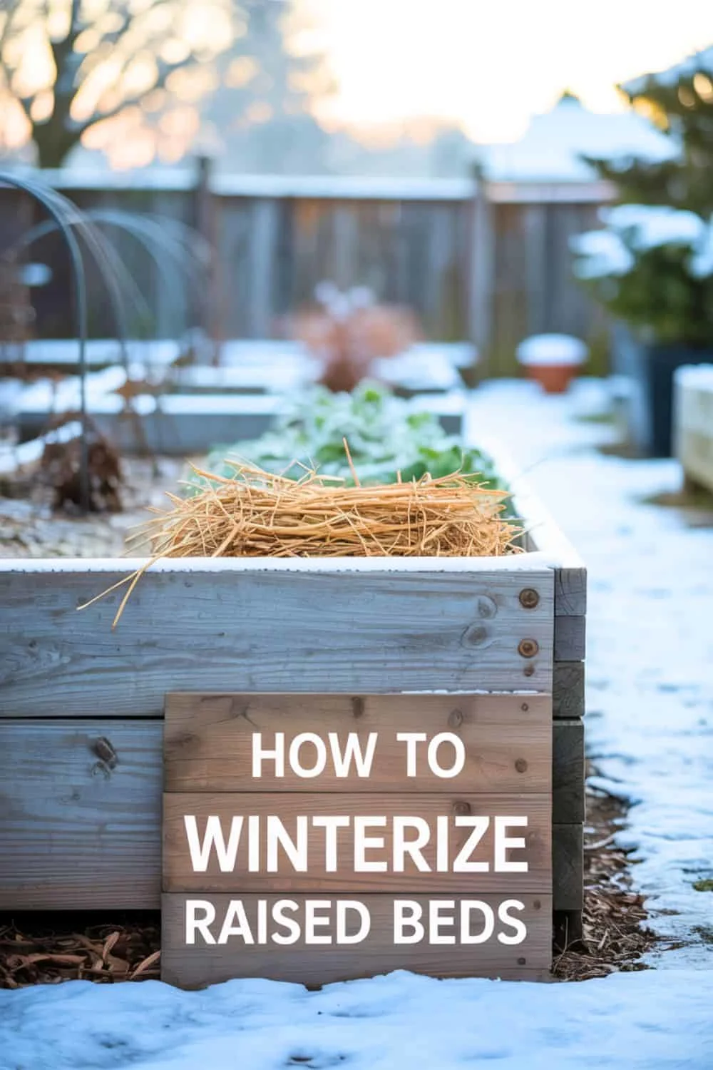 How to Winterize Raised Beds 1